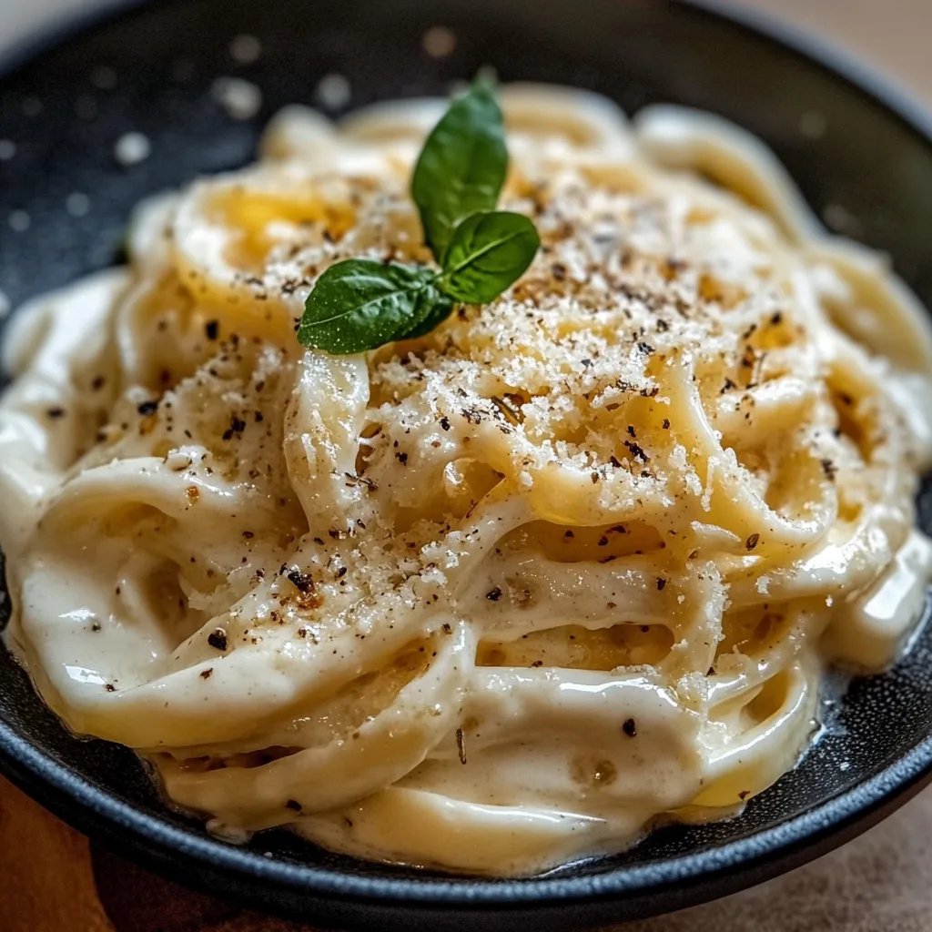 Cremige Nudeln in Käse-Sahne-Soße