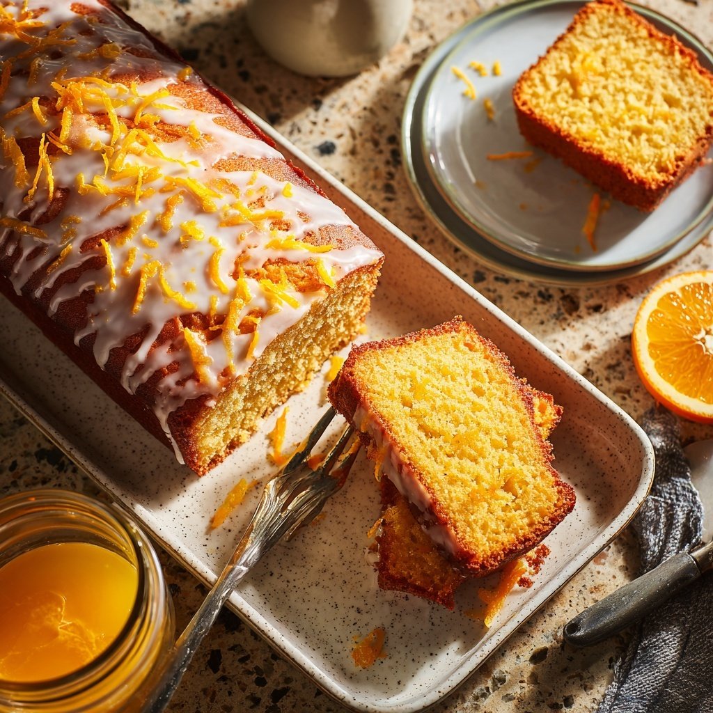 Karottenkuchen Mit Orangen Saft