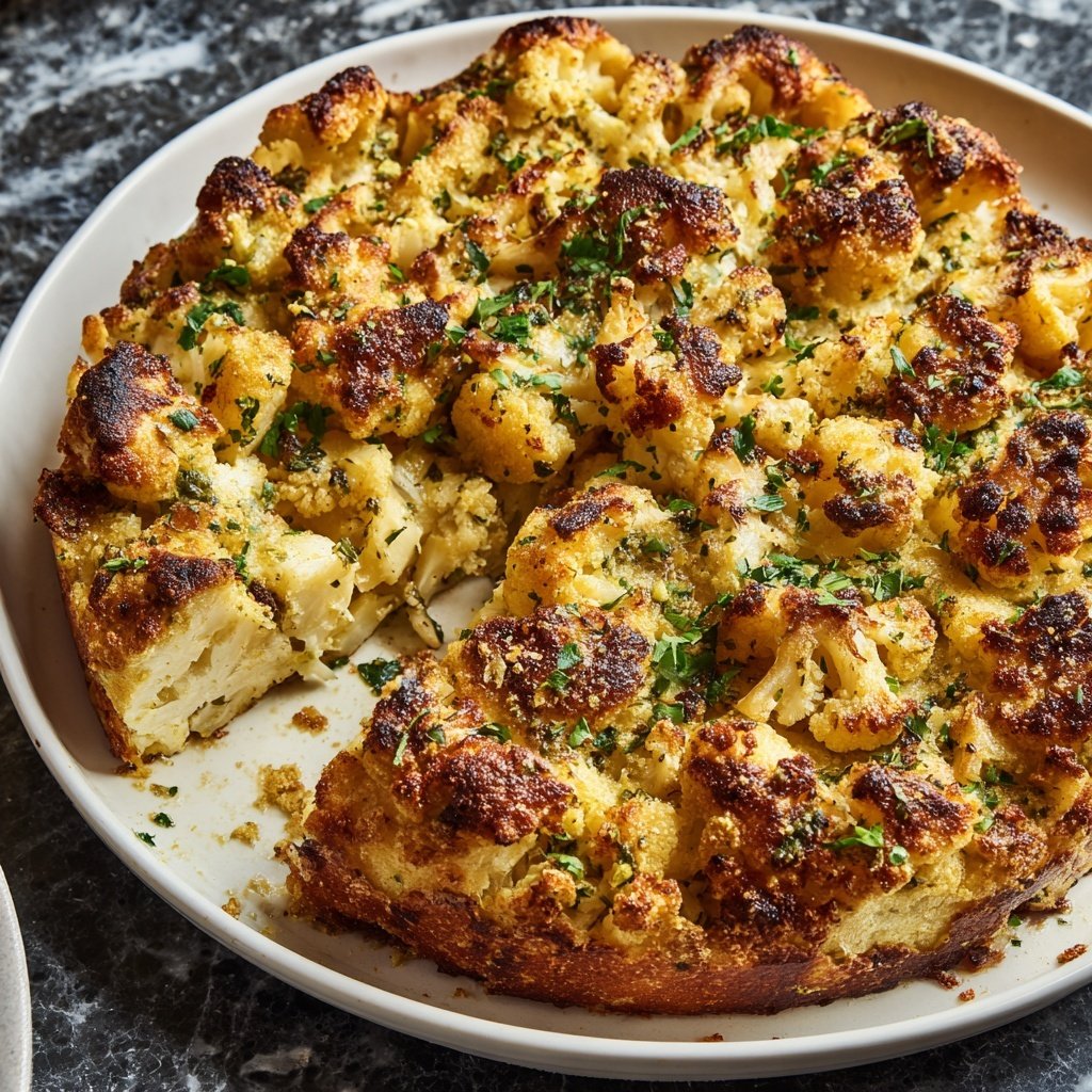 Blumenkohl Auflauf Vegan