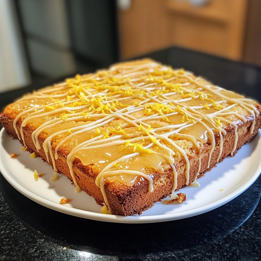 Zitronenkuchen einfach und schnell