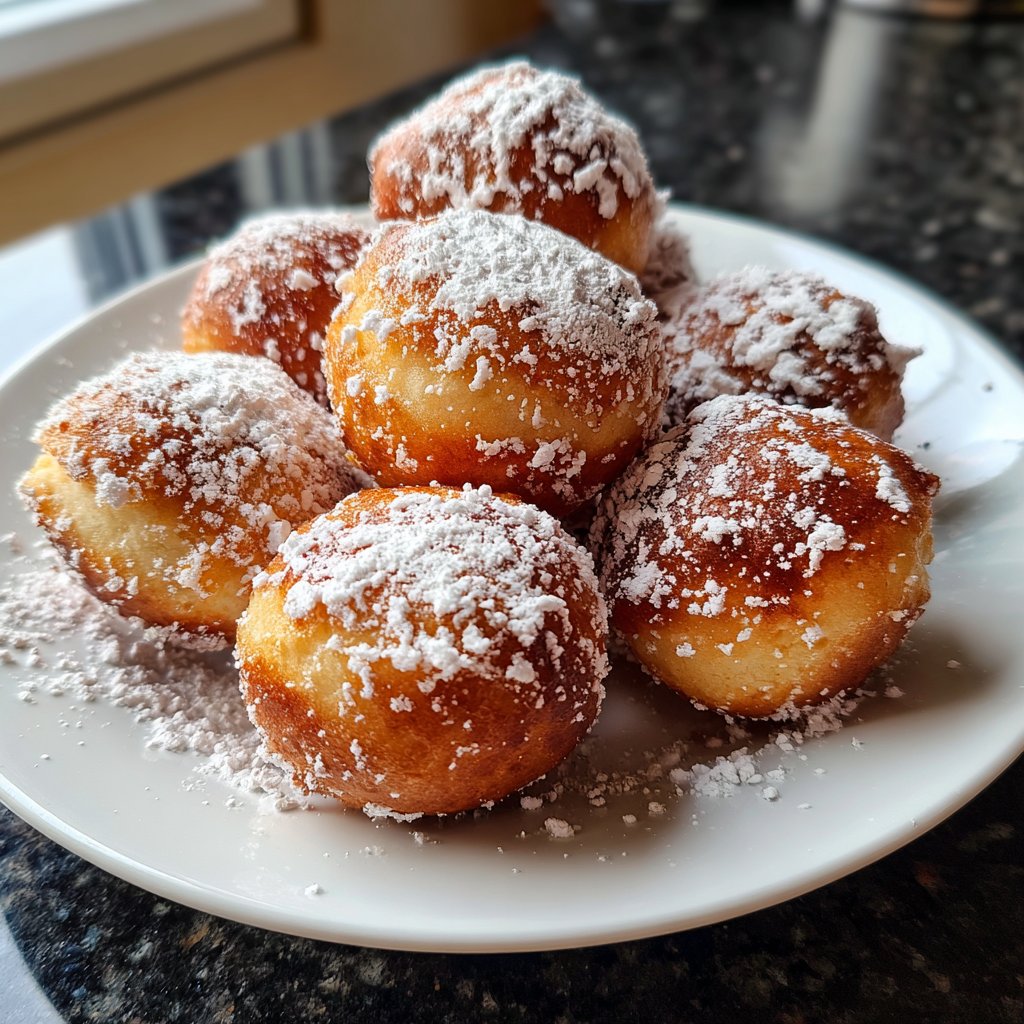 Quarkbällchen fluffig und leicht