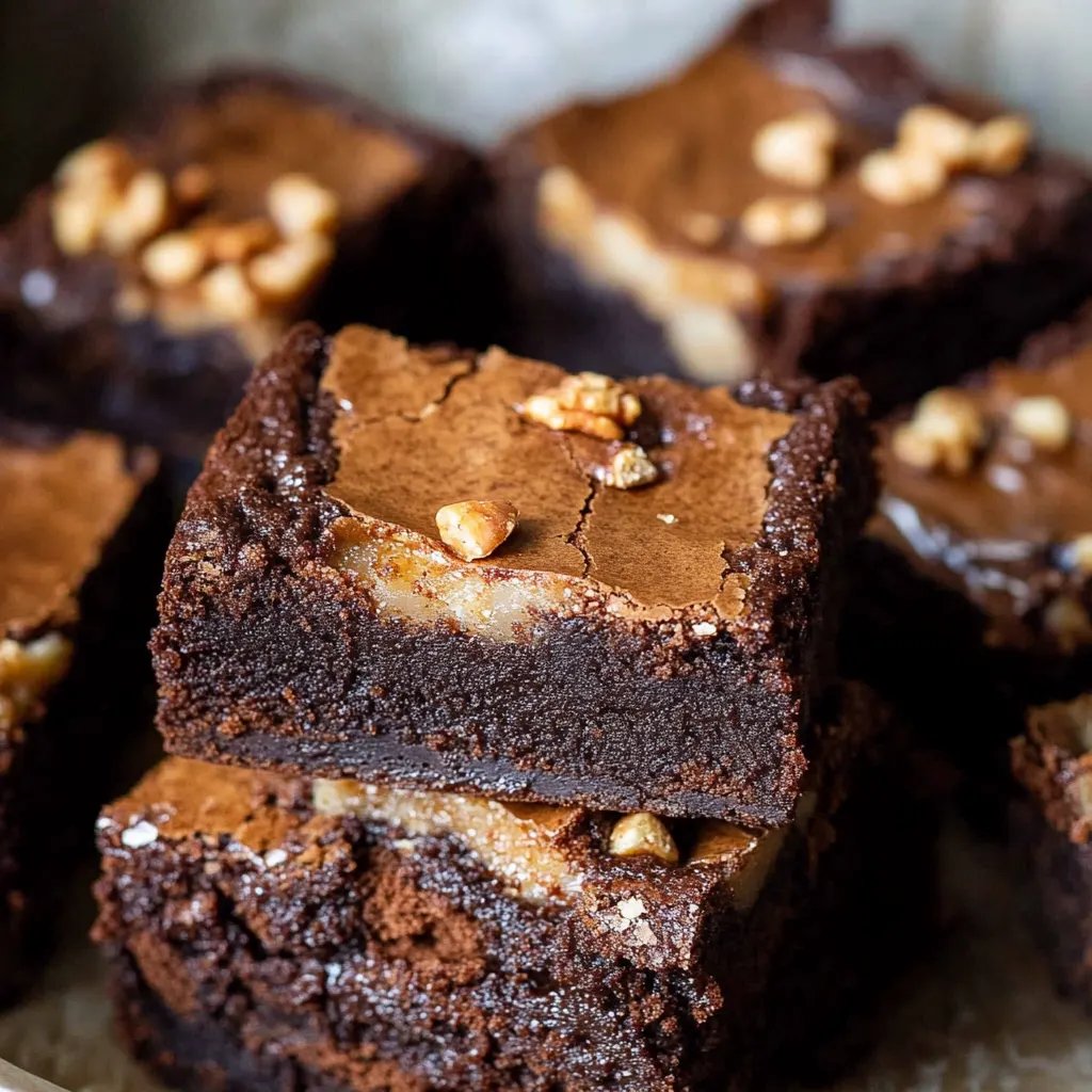 Spekulatius Brownies (Lotus Biscoff Brownies)