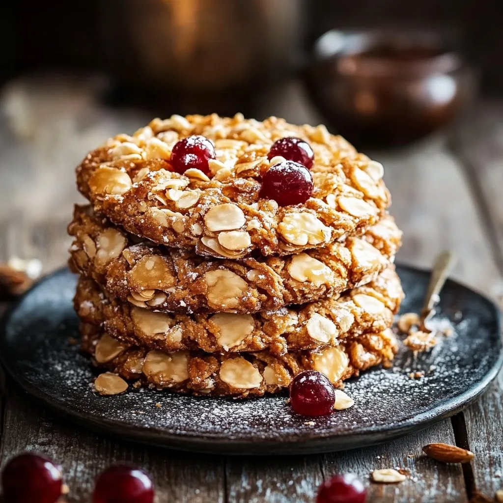 Zuckerfreie Haferflockenkekse