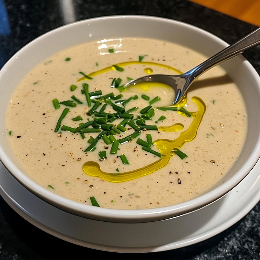 Blumenkohlsuppe für den Wochenplan