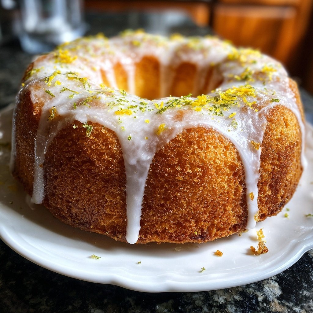 Zitronenkuchen locker und saftig