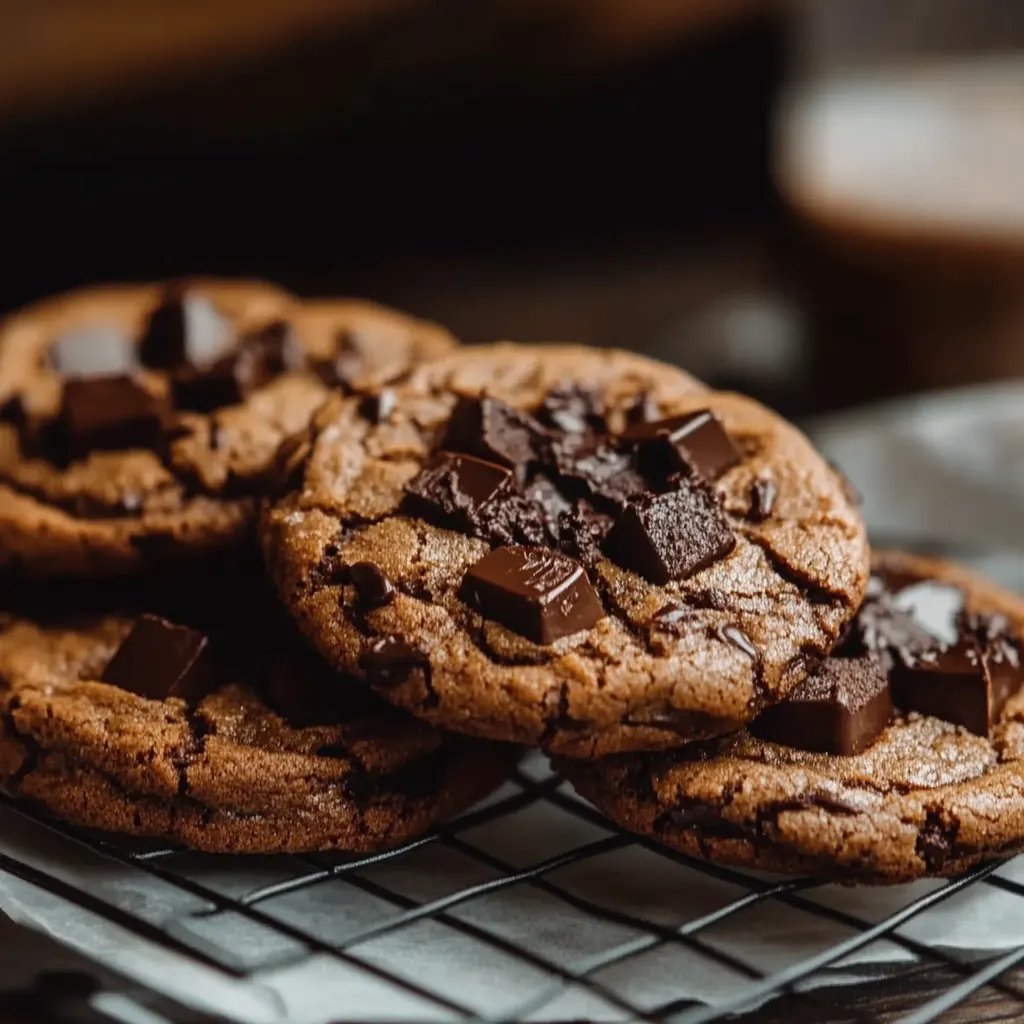 Innen weich, außen knusprig: super einfache Schoko-Cookies